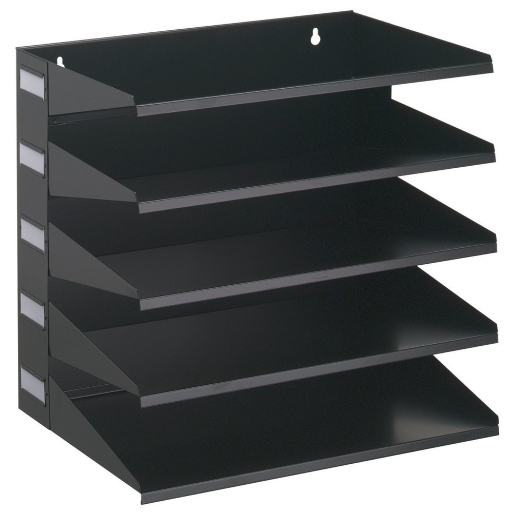 Imagen del producto: Clasificador DURABLE de metal, 5 piezas, negro