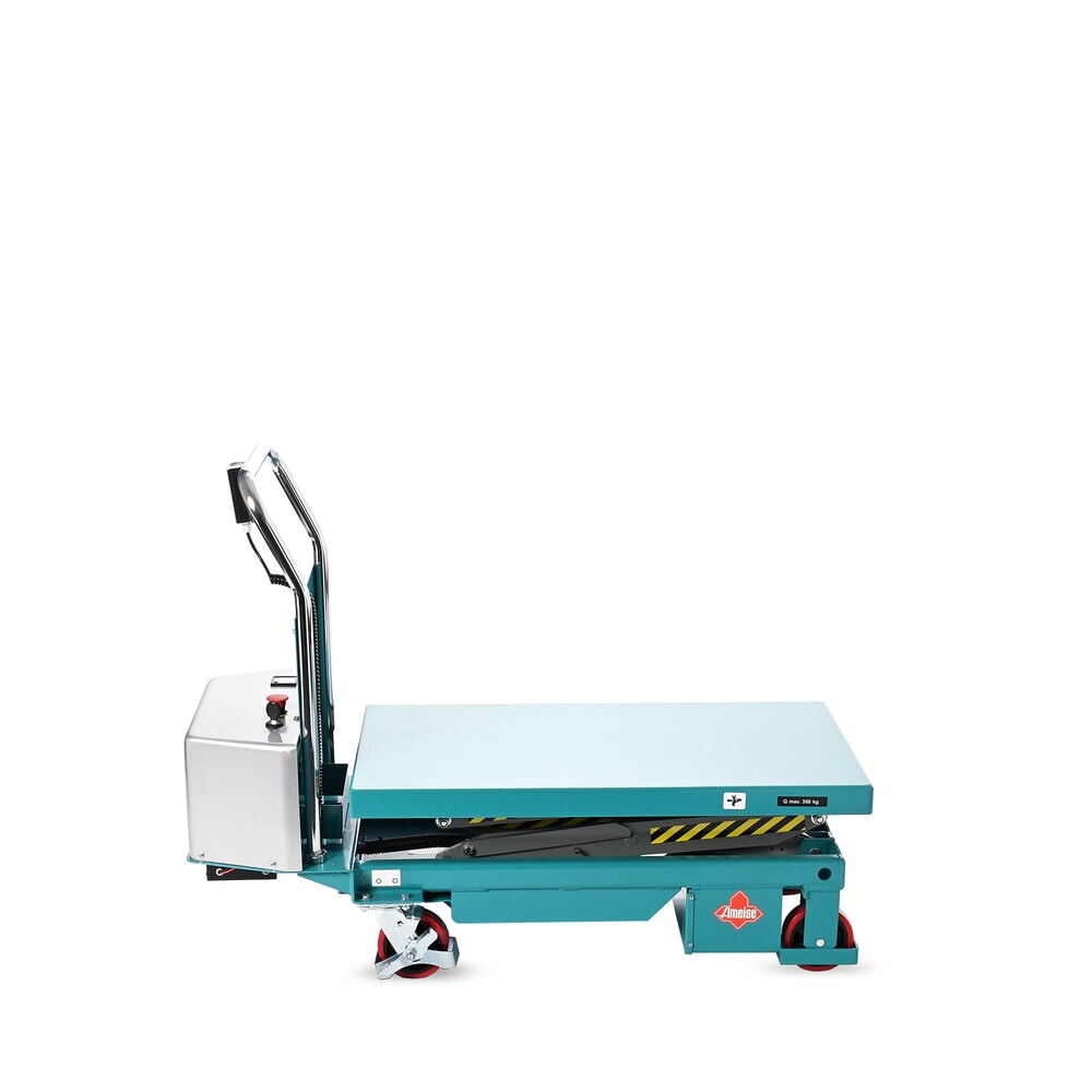 Número de imagen del producto 4: Plataforma elevadora móvil de tijera doble Ameise®, eléctrica, CC 350 kg, plataforma de 910 x 500 mm