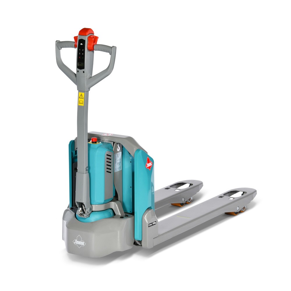 Transpaleta eléctrica Ameise® PTE 1.5 - iones de litio, capacidad de carga 1.500 kg