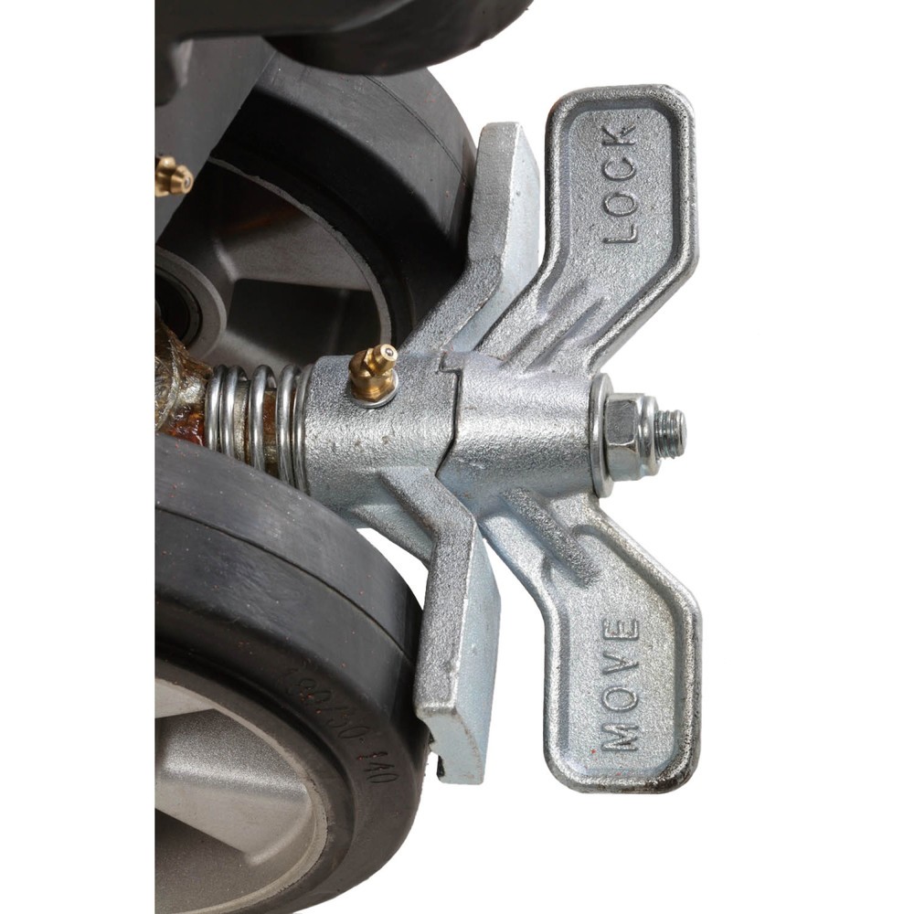 Imagen del producto: Rueda directriz antiestática para Jungheinrich transpaleta AM 22 + AMW 22 + AMW 22p, para rueda directriz de caucho